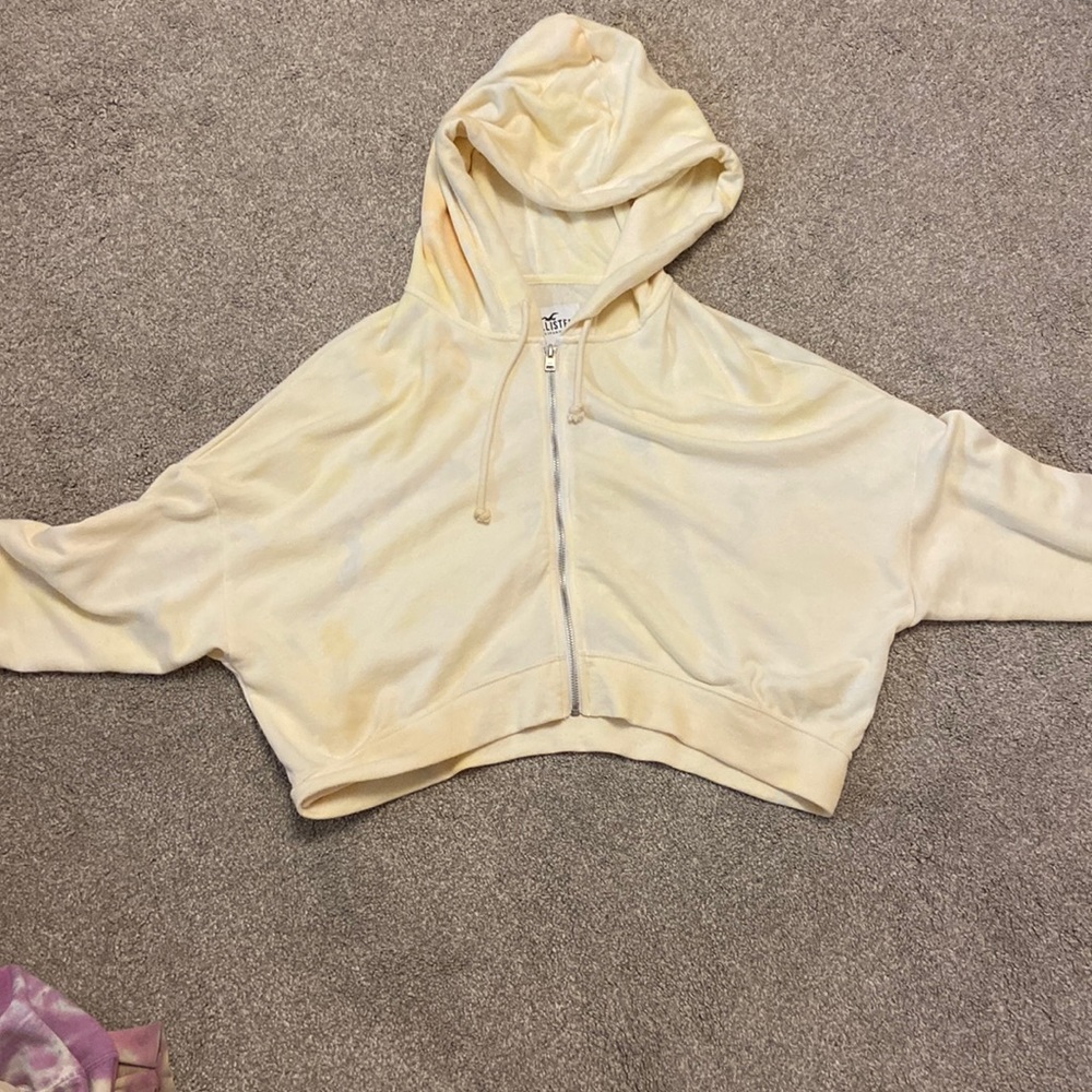 Hollister cropped hoodie | Cropped zip up